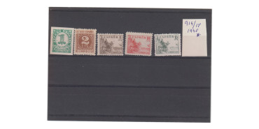 Nº0914/18  SERIE EN NUEVO CON CHARNELA 