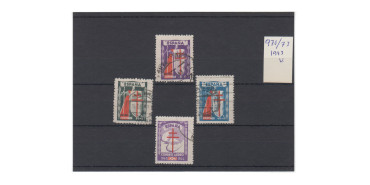 Nº0970/73  SERIE EN USADO