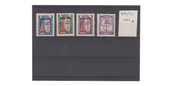 Nº0970/73  SERIE EN NUEVO CON CHARNELA