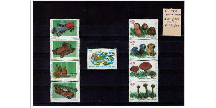 GUINEA E. AÑO 2001 COMPLETO Nº 275/83 **