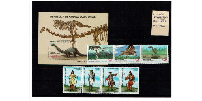 GUINEA E. YEAR 2002 COMPLETE NO. 284/91 **
