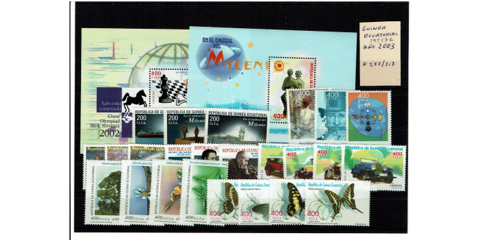 GUINEA E. AÑO 2003 COMPLETO Nº 292/317 **