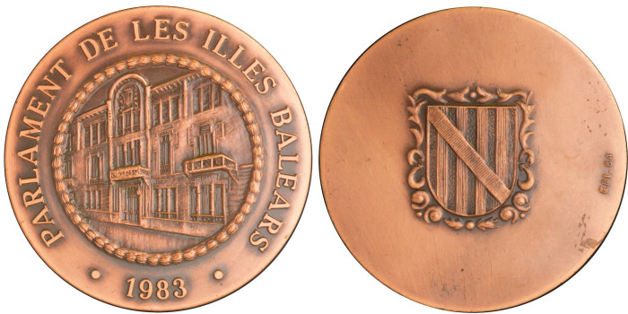 MLL128 - Balearic Islands Parliament. 1983