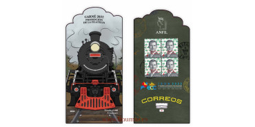 CARNET "NATIONAL PHILATELIC EXHIBITION EXFILNA 2022 ECC IRUN