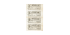 AÑO 1860. Tira de 4 sorteo 28-ABRIL 1860 -  EBC