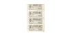YEAR 1860. Strip of 4 draw 28-April 1860 - EBC