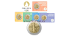 2 COMMEMORATIVE EUROS FRANCE 2023 "JJ.OO PARIS 2024"