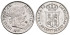 Cy16173.-ISABEL II - 40 Ctm. Coat of Arms 1867 Madrid. EBC+