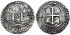 CARLOS II 8 REALES 1689 LIMA V. REDONDO. REDONDO. CERTIFIED NGC
