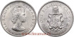 BERMUDAS -K-014.- 1 CROWN 1964
