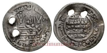 HISAN II  DIRHAM 395H   AL-ANDALUS