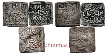 ALMOHADE DIRHAN FEZ 524-668H Lote de 3 piezas