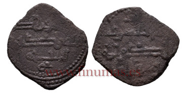 AL-MANUN YAHYA I- FRACCION DIRHAM de cobre 465/468