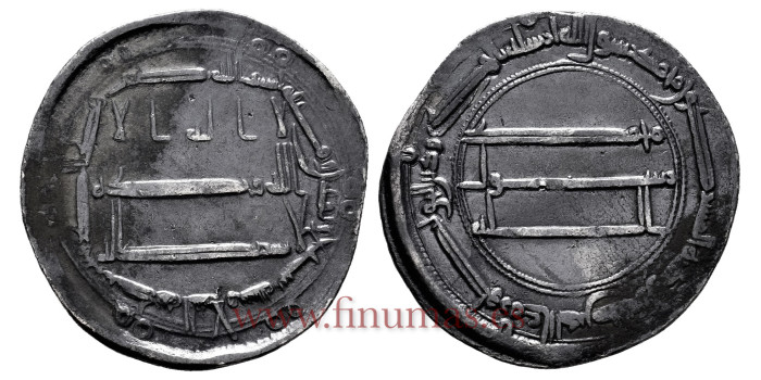 HARUN AL-RASHID DIRHAN 187H MEDINA AL-SALAM           