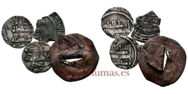 FRACCIONES DE DIRHAN SIN CLASIFICAR - 4 PIEZAS