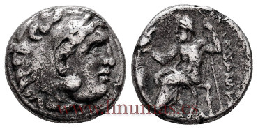 GR004.- DRACMA GRIEGO ALEJANDRO MAGNO  336 a 323 a.C