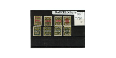 BARCELONA, 1931,Unissued No. 01/8 * with hinges