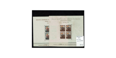 BARCELONA, 1941, No. 31/32 * with hinges, gum skipped
