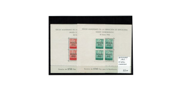 BARCELONA, 1942, No. 40/41 * with hinges