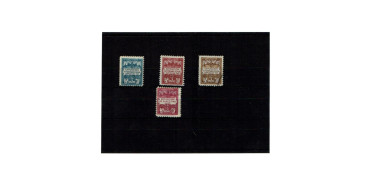 BARCELONA, 1932-35, No. 1.2.3.5 NA * with hinges
