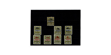 BARCELONA, 1932, No. NE 8/16 ** without hinge on No. 10 used