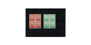 BARCELONA, 1942, No. SH38/39 * * without hinge, block of 4