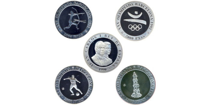 1990 - 2000 PESETAS  BARCELONA '92 "1ª Serie"