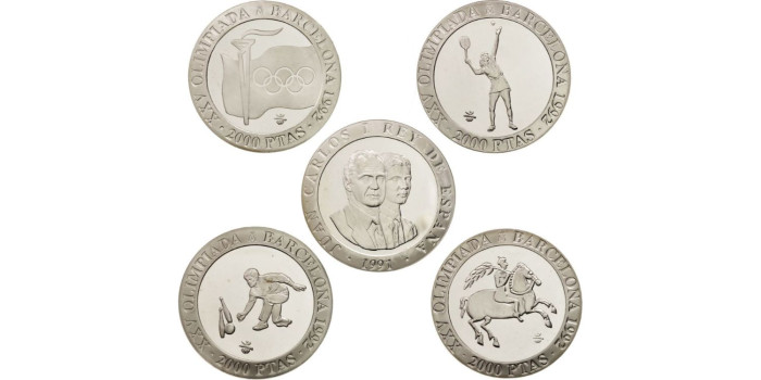 1991 - 2000 PESETAS BARCELONA '92 "3ª Serie"