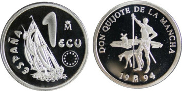 1994 - 1 ECU 1994 Don QUIJOTE DE LA MANCHA