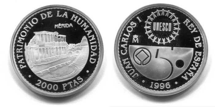 1996 - 2000 PESETAS 1996 Merida