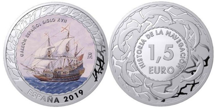 1,5 EUROS HISTORIA DE LA NAVEGACION. 4ª ENTREGA