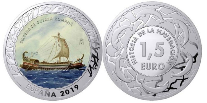 1,5 EUROS HISTORIA DE LA NAVEGACION. 4ª ENTREGA