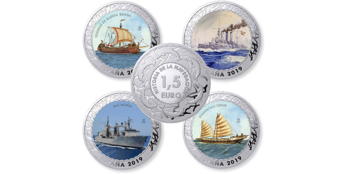 1,5 EUROS HISTORIA DE LA NAVEGACION.  2ª ENTREGA