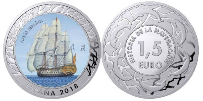 1,5 EUROS HISTORIA DE LA NAVEGACION.  1ª ENTREGA + ALBUM DE REGALO