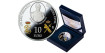 10 EUROS - 175º ANIV. OF THE CIVIL GUARD. SILVER