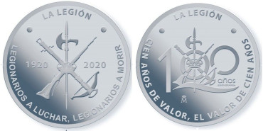 MEDALLA FNMT CENTENARIO DE LA LEGION ESPAÑOLA - NIQUEL