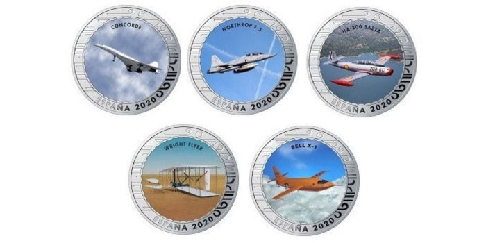 1,5 EUROS HISTORIA DE LA AVIACION.  1ª ENTREGA + ALBUM DE REGALO