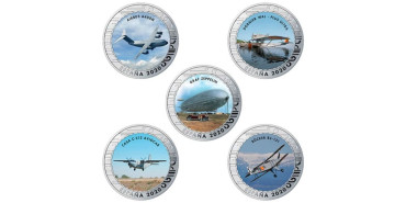 1,5 EUROS HISTORIA DE LA AVIACION.  2ª ENTREGA