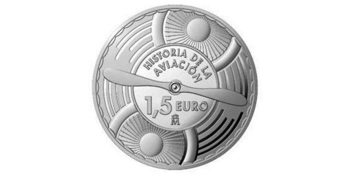 1,5 EUROS HISTORIA DE LA AVIACION.  2ª ENTREGA