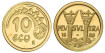 1989 - 10 ECU PLUS ULTRA - 1/10 oz. GOLD