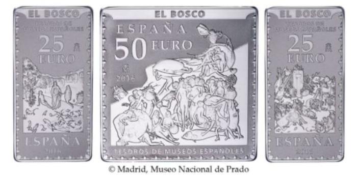 2016 TESOROS MUSEOS IV (2016) TRÍPTICO JARDÍN DE LAS DELICIAS