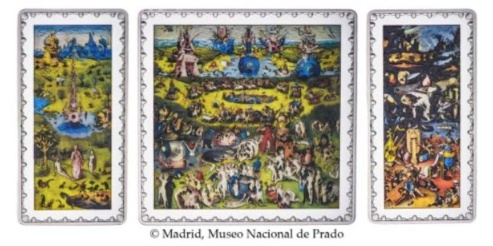 2016 TESOROS MUSEOS IV (2016) TRÍPTICO JARDÍN DE LAS DELICIAS