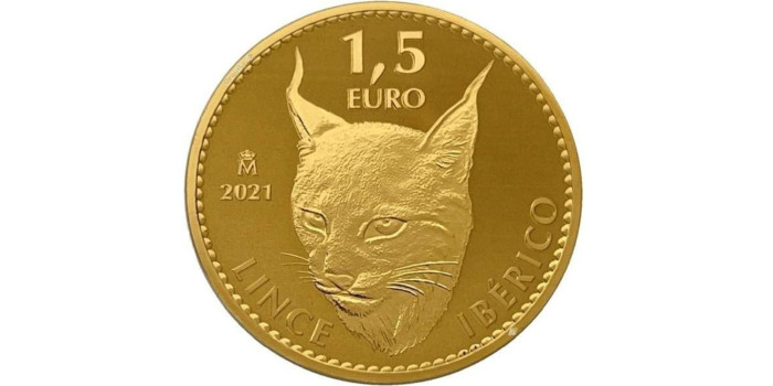 2021 - MONEDA DE ORO 1oz. LINCE IBERICO.