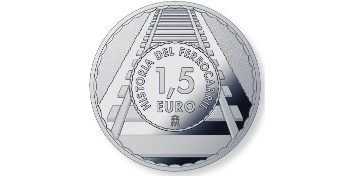 1,5 EUROS HISTORIA DEL FERROCARRIL  1ª ENTREGA + ALBUM DE REGALO