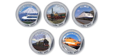 1,5 EUROS HISTORIA DEL FERROCARRIL  2ª ENTREGA