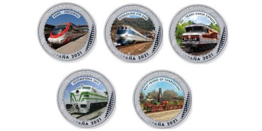 1,5 EUROS HISTORIA DEL FERROCARRIL  3ª ENTREGA