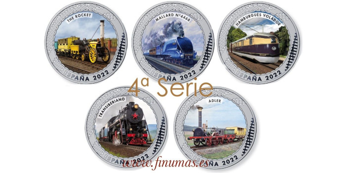 1,5 EUROS HISTORIA DEL FERROCARRIL  4ª ENTREGA