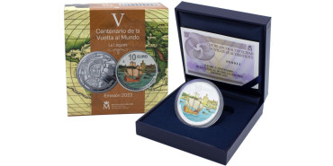 copy of 10 Euros - 8 Reales V Centenario De Antonio De Nebrija. Plata - Proof