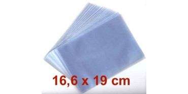FUNDA PROTECTORA CRISTAL 16,6 x 19 - 100 Unid.