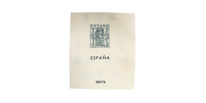 EDIFIL BLOQUE 1936/1949. ESTADO ESPAÑOL -  SIN MONTAR